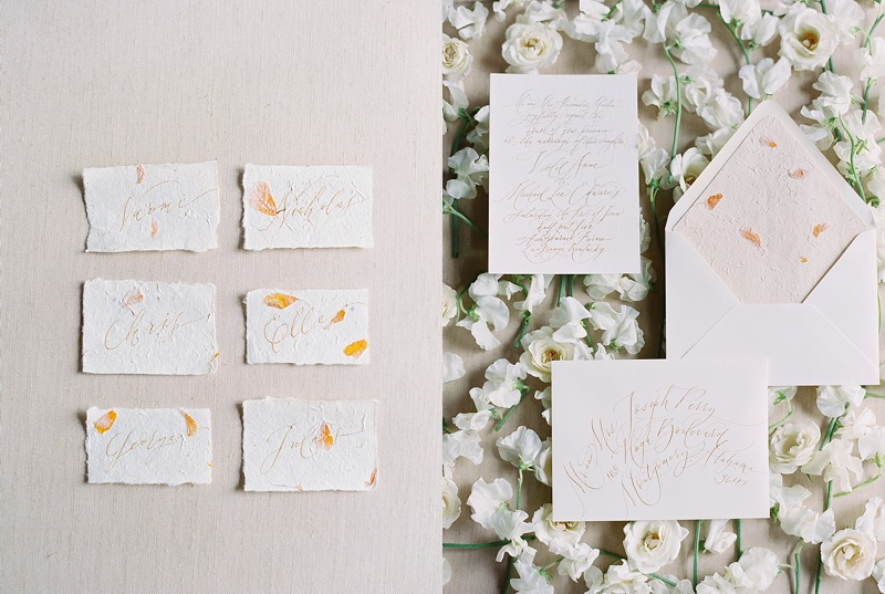 invitations designed by Rachel Fisher Calligraphy 