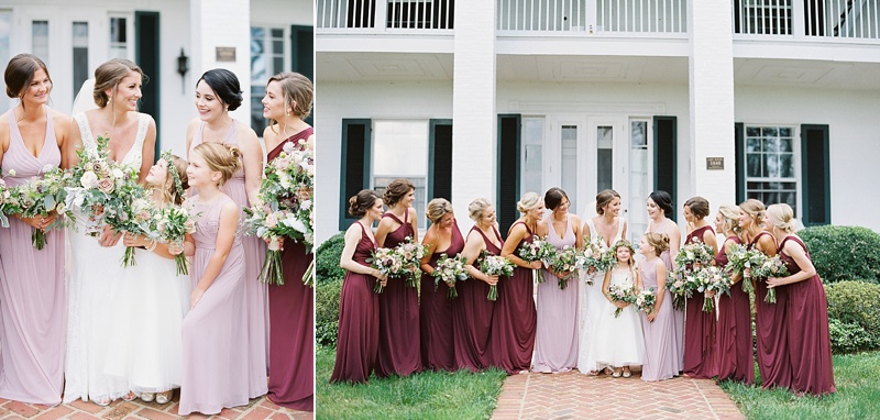 bridesmaids photos